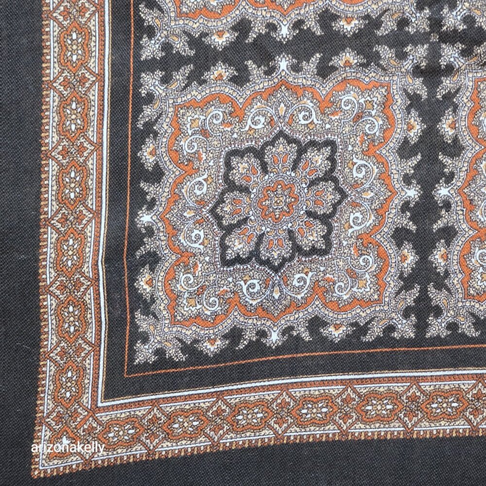NWOT Fabio Rossi Wool Square Scarf - Picture 5 of 8